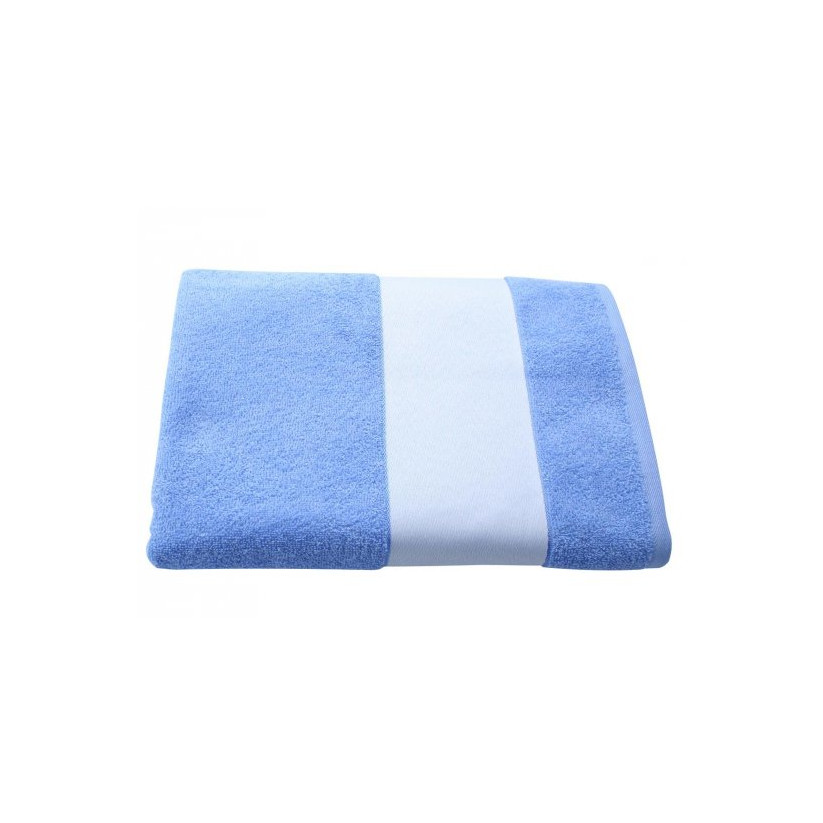 Serviette microfibre Bleu