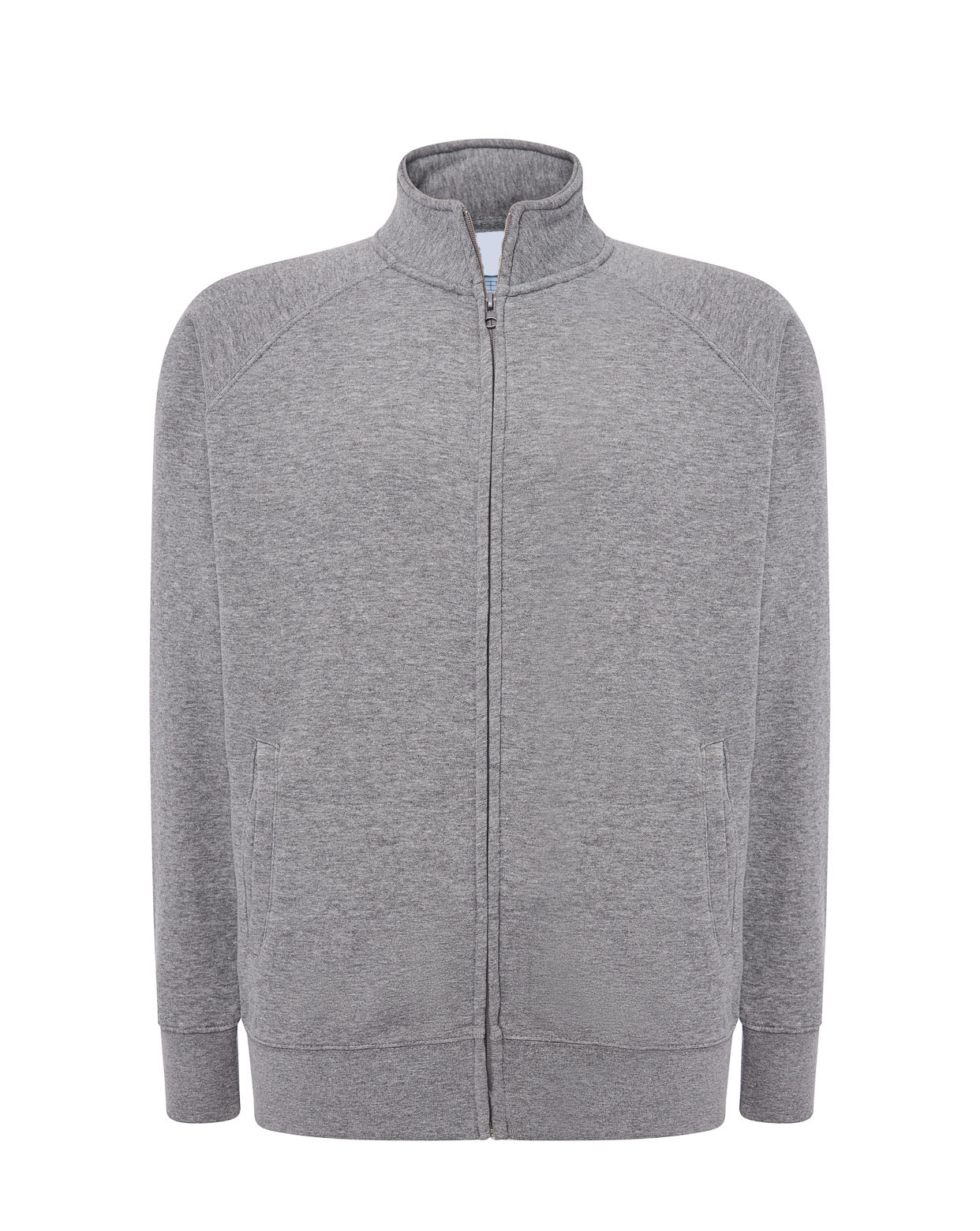 Veste zippée homme gris